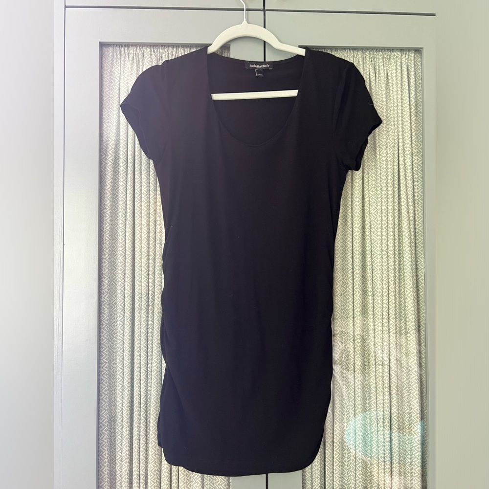 Isabella Oliver, black maternity t-shirt, size 2
